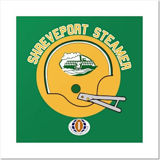 Shreveport Steamer (World Football League) 1974-1975 Posters and Art